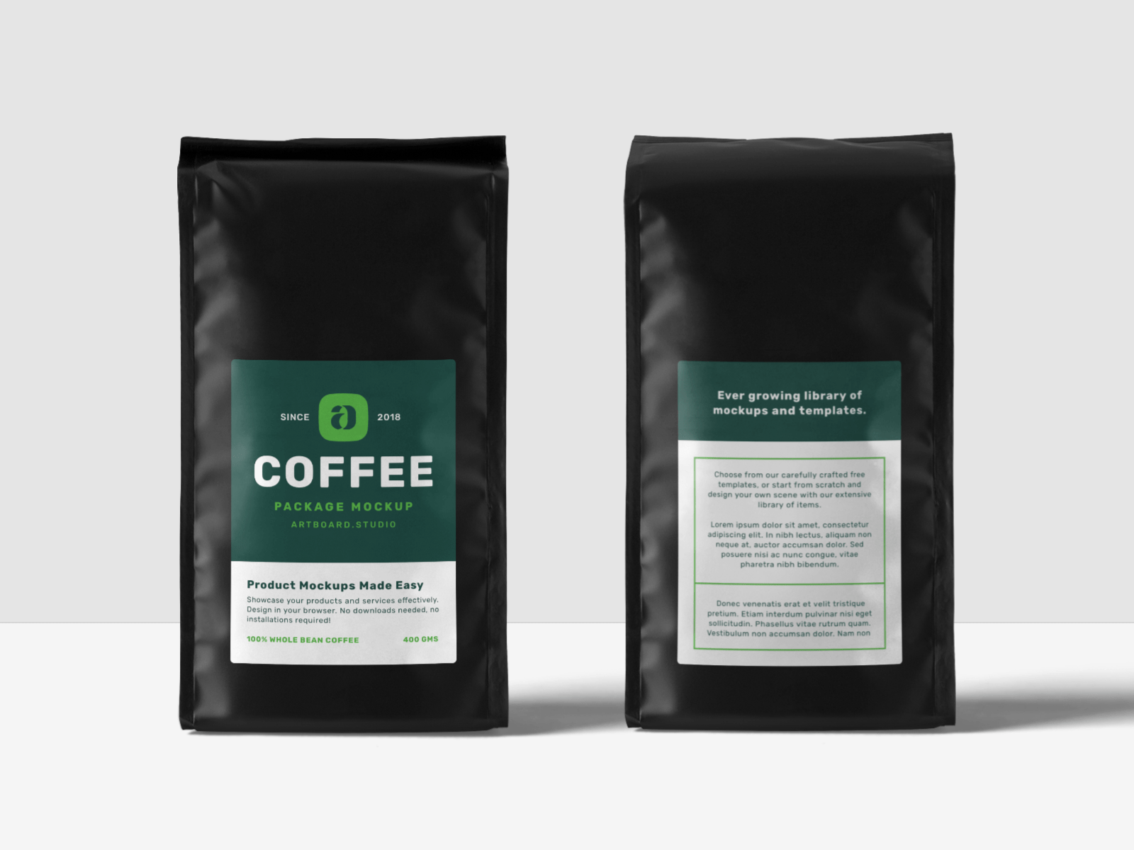 Download free psd / image of coffee bean bag mockup design about coffee bag, packaging mockup, bag, packaging, and coffee 533922. Coffee Packaging Mockup Scene
