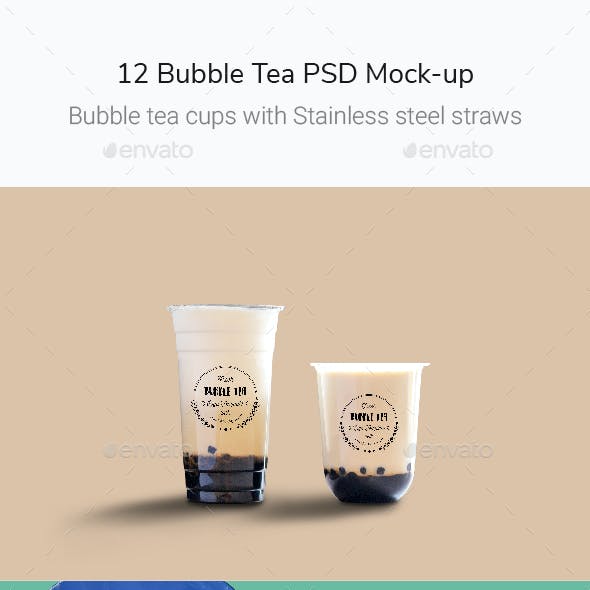 Find & download free graphic resources for plastic cup. 50 Best Bubble Tea Mockup Templates Graphic Design Resources