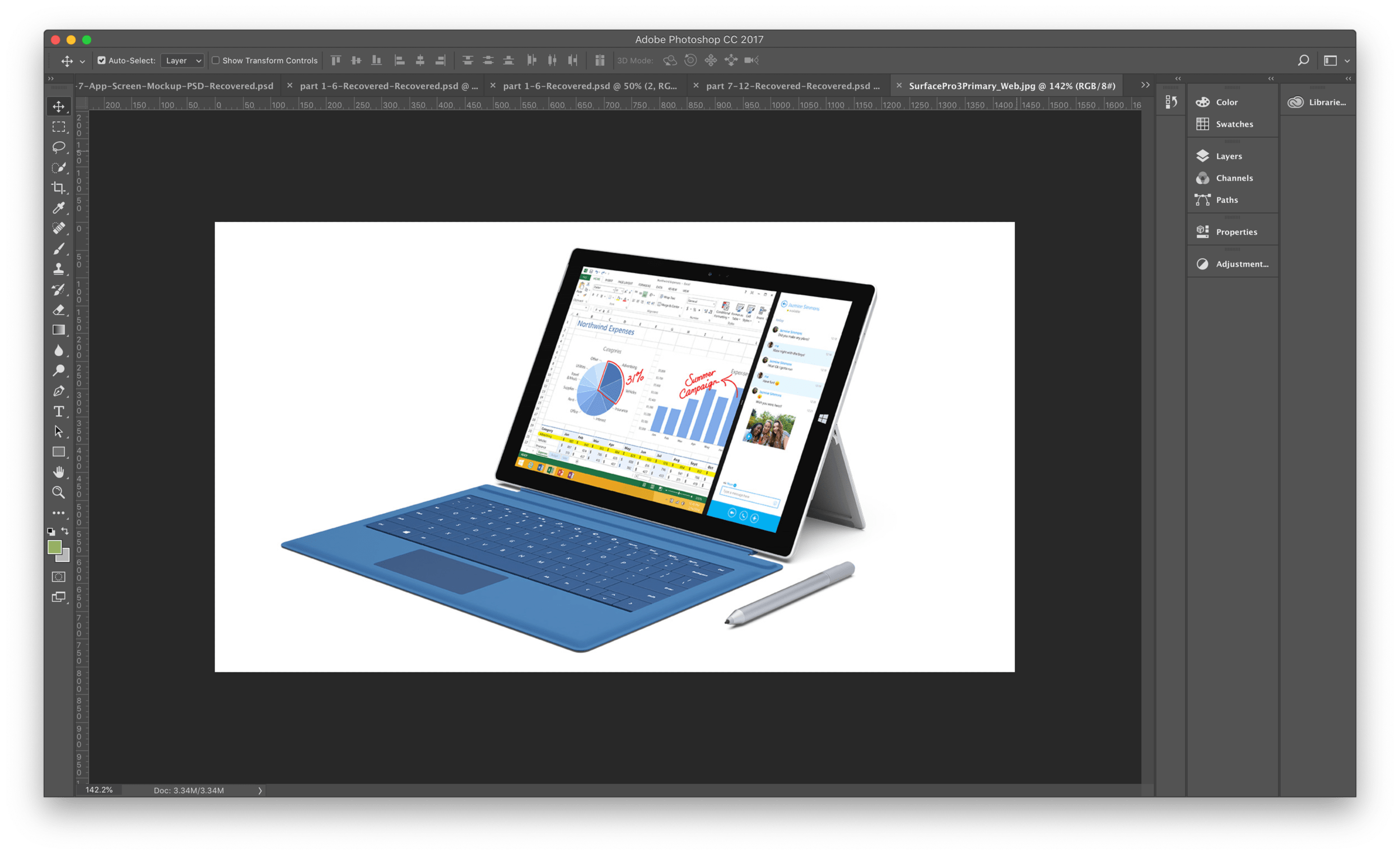 Your project should be done in another file (in example in photoshop or illustrator), and all you need to do is paste it into this smart object. Product Mockups Made Easy How To Make Product Mockups In Adobe Photoshop Matthew Brownoff Design