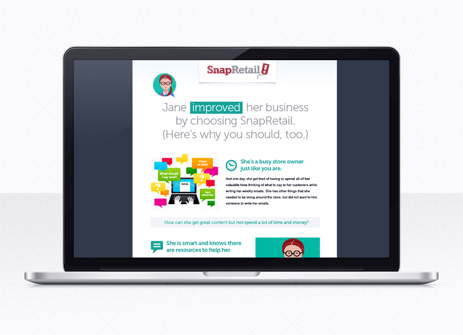 Email marketing mockup made for you by ana terdolino. Email Marketing Vanessa King Creative