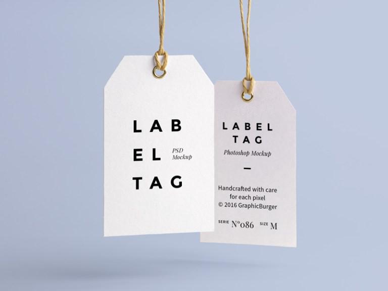 Garment label tag mockups branding card clothing download fashion hang label. 10 Free Clothing Tag Mockups For Apparel Presentation By Julian Ma Medium