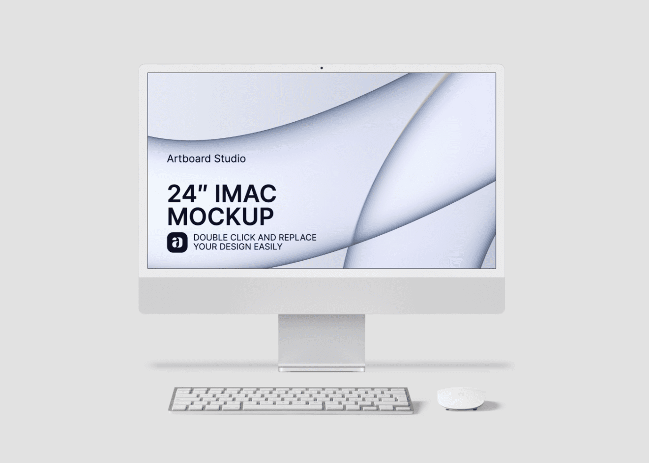 We are presenting a scattered business card mockup in psd format. New Imac Mockup Template