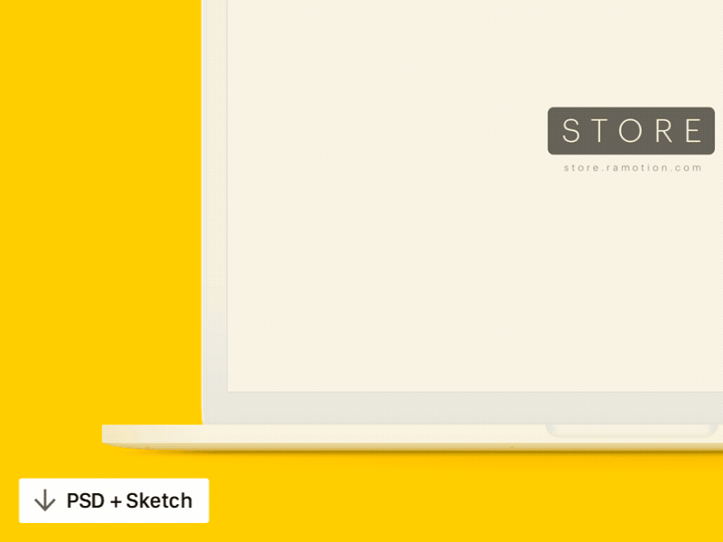 Photo Macbook pro retina sketch file freebie. Free Macbook Mockups Psd Sketch December 2021 Ux Planet