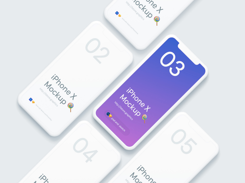 This iphone 12 clay mockup was designed and shared by tran mau tri tam. 42 Best Iphone X Iphone Xs Max Mockups For Free Download Psd Sketch Png By Trista Liu Hackernoon Com Medium