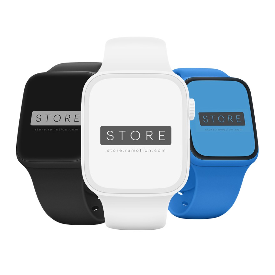 A set of three apparel mockups, attached to a leather jacket and wool sweaters. Free Clay Device Mockups Psd Sketch December 2021 Ux Planet