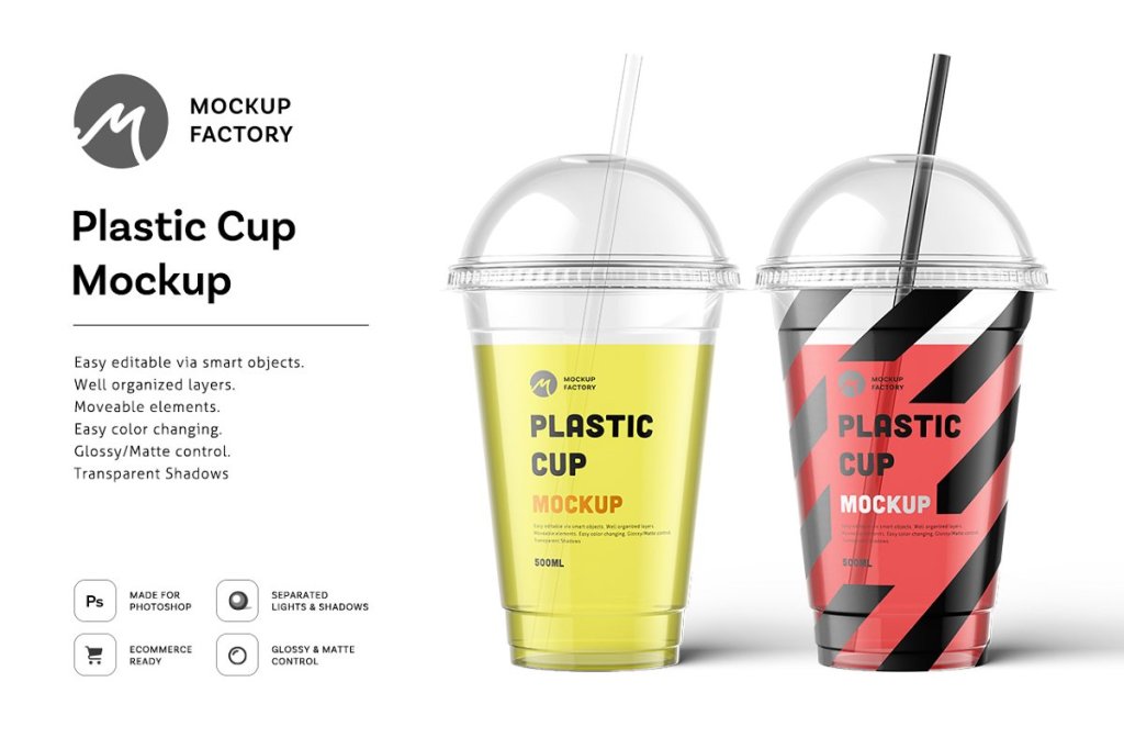 17+ Download Plastic Cup Mockup Psd Free&nbsp;PSD