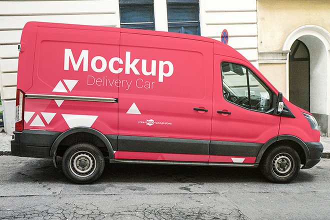 49+ Download Delivery Bike Mockup Free PSD