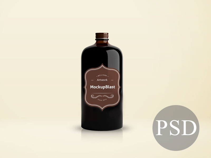 14+ Download Coffee Bottle Mockup Psd&nbsp;PSD
