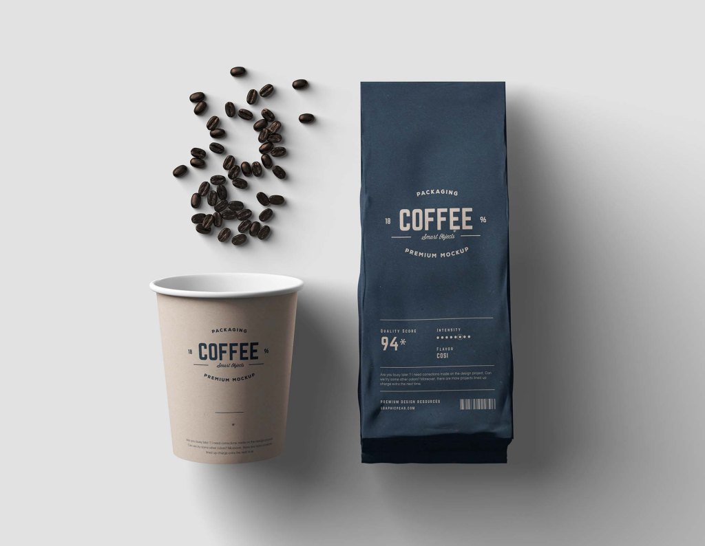 11+ Download Coffee Mockup Psd Free&nbsp;PSD