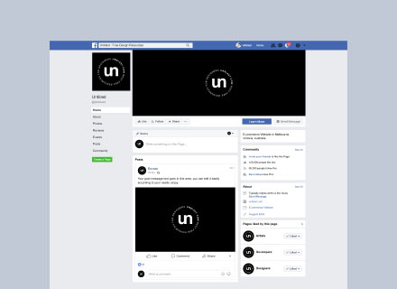 26+ Download Facebook Banner Mockup&nbsp;PSD