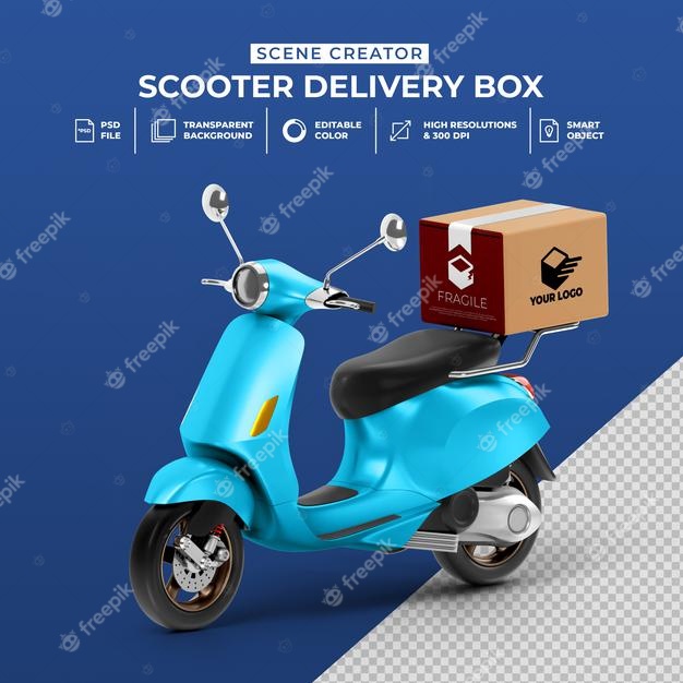 33+ Download Motorcycle Delivery Box Mockup Free&nbsp;PSD