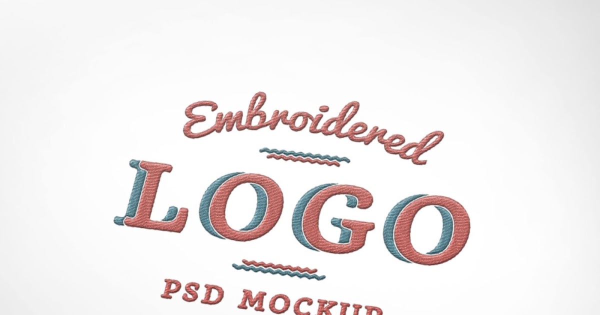 This mockup is an exclusive solution for those who want to present or showcase their logo design with an . 76 Embroidery Mockup Psd Mockups Free Psd Mockup Templates Satudesain