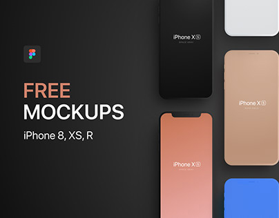 12+ Download Flat Iphone Mockup Figma PSD