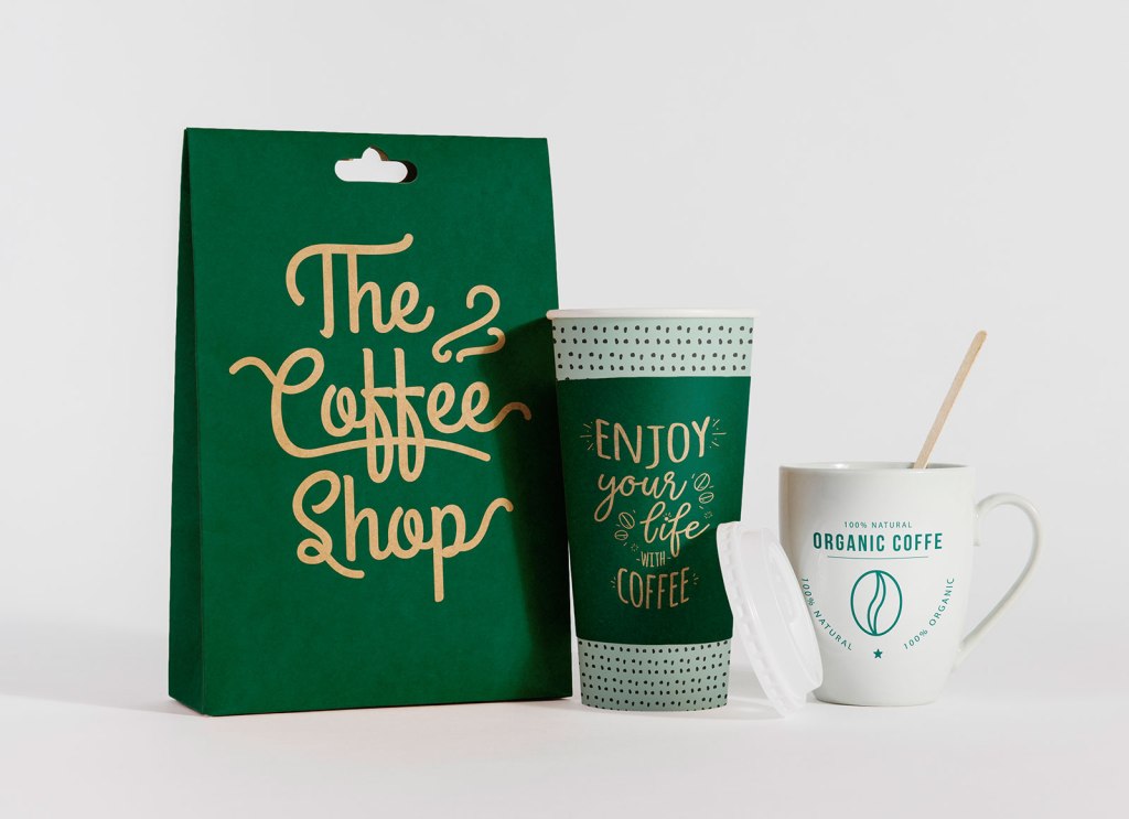 26+ Download Coffee Shop Mockup Free Psd&nbsp;PSD