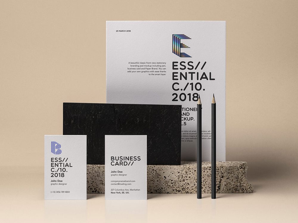 20+ Download Corporate Branding Mockup Psd Free&nbsp;PSD