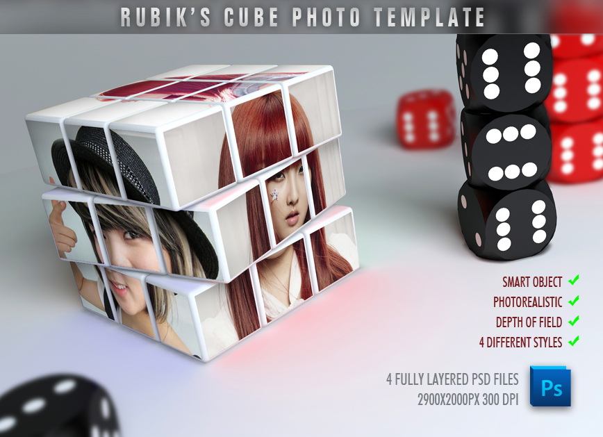 47+ Download Rubik's Cube Mockup Psd Free&nbsp;PSD